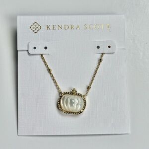 Kendra Scott Pumpkin Necklace